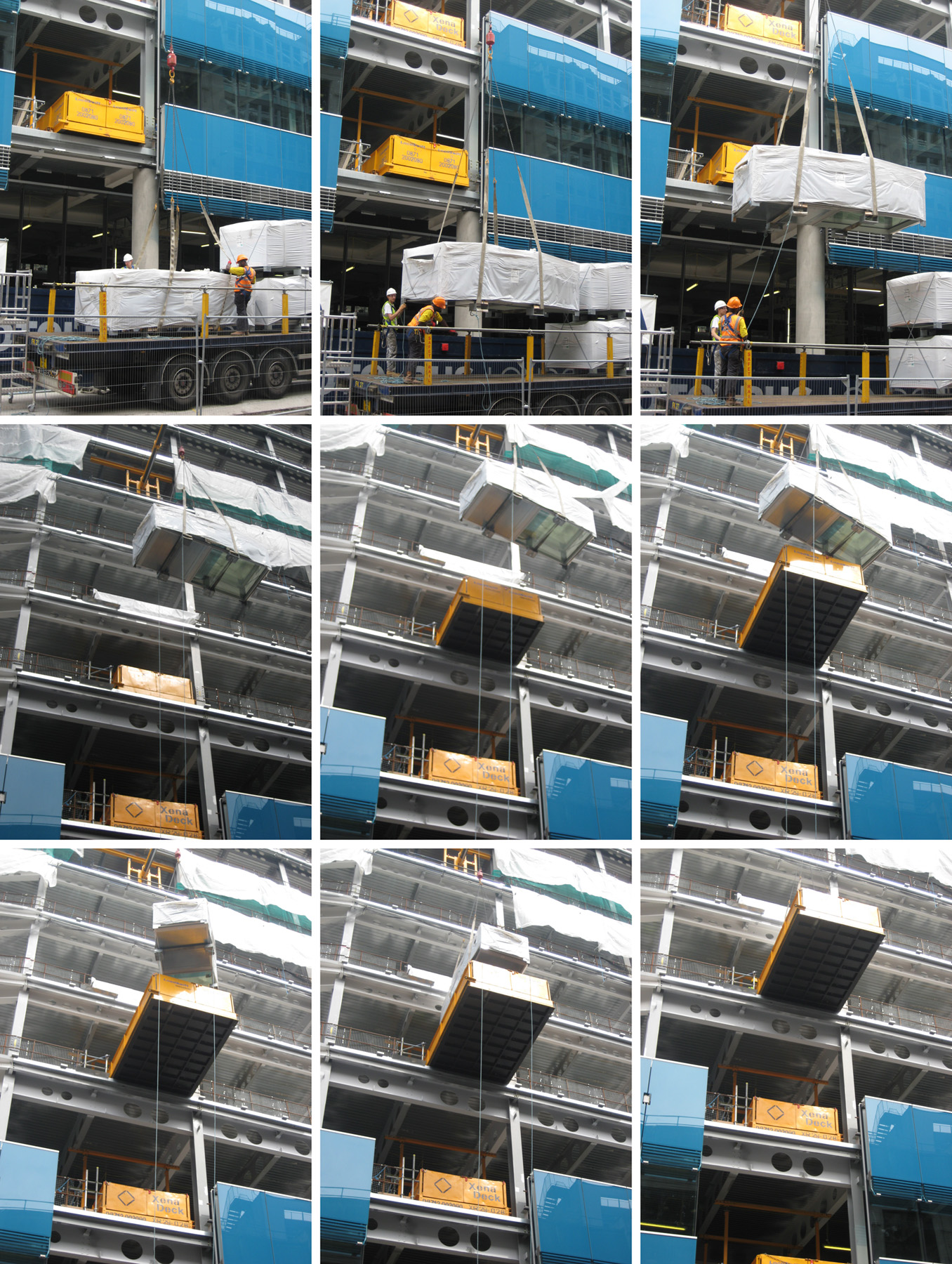Cantilevered double skin unitized panels (004) | facad3s